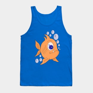 Fish with a sharp tooth Tank Top